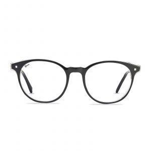Nova Full Rim Oval Shiny Black  NB006 F01 Women Computer Glasses