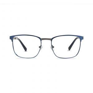 Nova Full Rim Square Matt Blue NB008 F01 Men Computer Glasses