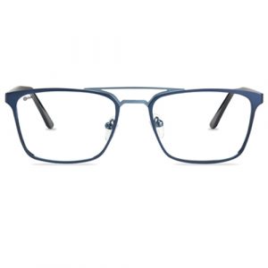 Nova Full Rim Square Matt Blue NB009 F01 Men Computer Glasses