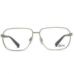 NOVA Full Rim Square Shiny Dark Purple NVF1969 F03 Men Eyeglasses