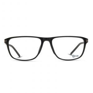NOVA Full Rim Rectangular Shiny Black NVF1965 F01 Men Eyeglasses