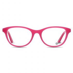 NOVA Full Rim Oval Shiny Pink NVF1985 F02 Juniors Eyeglasses