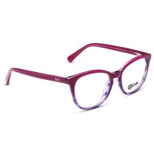 NOVA Full Rim Butterfly Shiny Pink Gradient NVF4317 F03 Teens Eyeglasses