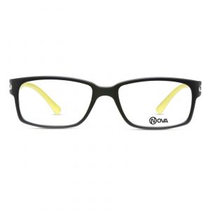 NOVA Full Rim Rectangular Matte Black NVF0913 ZR02 Men Eyeglasses