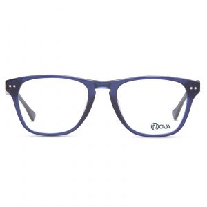 NOVA Full Rim Rover Shiny Translucent Blue NVF1910 F03 Men Eyeglasses