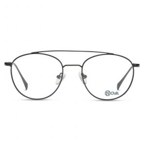 NOVA Full Rim Oval Matte Black NVF1911 F01 Men Eyeglasses