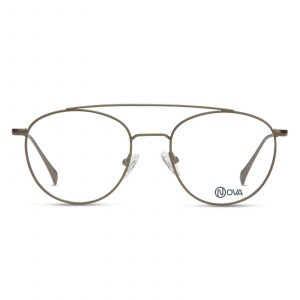 NOVA Full Rim Oval Matte Army Green NVF1911 F03 Men Eyeglasses