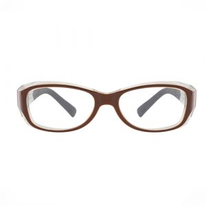 NOVA  Wrap Around Transluscent Brown NVS001 UNISEX Safety Glasses