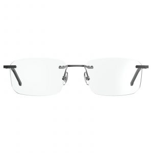 SEVENTH STREET Rimless DARK RUTHENIUM BLACK 7A 057 V81 Men Eyeglasses
