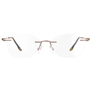 SEVENTH STREET Rimless GOLD COPPER 7A 542 DDB Women Eyeglasses