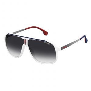 CARRERA Full Rim Rectangular WHITE 1007S VK6 MEN SUNGLASSES