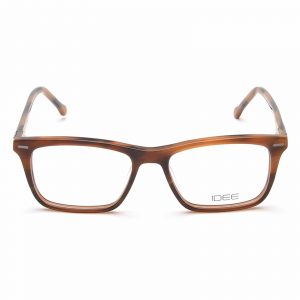 IDEE Full Rim Square Shiny Brown Demi ID1664 C2 Men Eyeglasses