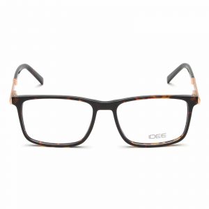 IDEE Full Rim Rectangular Shiny Brown Demi ID1691 C3 Men Eyeglasses