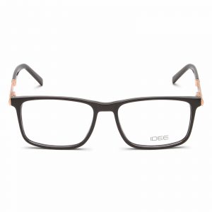 IDEE Full Rim Rectangular Shiny Dark Brown ID1691 C5 Men Eyeglasses