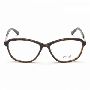 IDEE Full Rim Square Shiny Brown Demi ID1731 C2 Women Eyeglasses