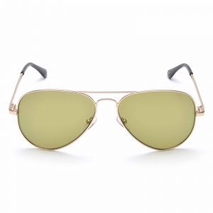 IDEE Full Rim Pilot Shiny Silver IDS2500 C29 Unisex SUNGLASSES