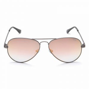 IDEE Full Rim Pilot Shiny Dark Gun IDS2500 C43 Unisex SUNGLASSES