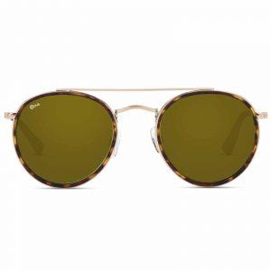 NOVA Full Rim Round Matte Demi Brown NV2718 F02 WOMEN SUNGLASSES