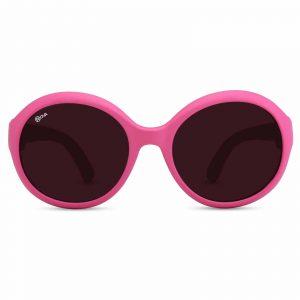 NOVA Full Rim Round Matte Fuschia NV3818 F02 KIDS SUNGLASSES