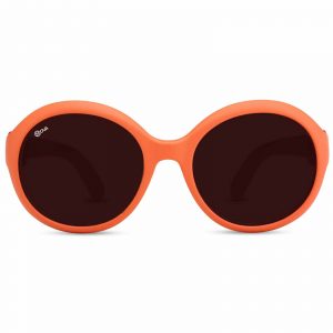 NOVA Full Rim Round Matte Orange NV3818 F03 KIDS SUNGLASSES