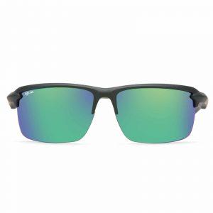 NOVA Half Rim Wrap Around Matte  Green NV6117 F01 SPORTS SUNGLASSES