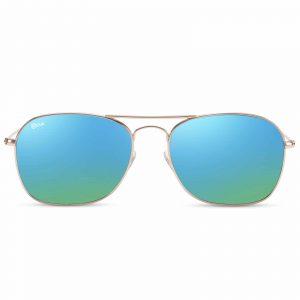NOVA Full Rim Square Shiny Gold NV1906 F01 MEN SUNGLASSES