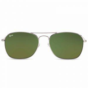 NOVA Full Rim Square Shiny Silver NV1906 F03 MEN SUNGLASSES