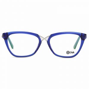 NOVA Full Rim Rover Shiny Blue NVF2018 F02 Women Eyeglasses