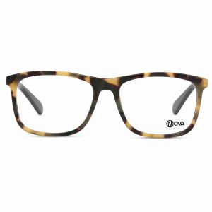 NOVA Full Rim Rover Shiny Demi Brown NVF2218 F03 Men Eyeglasses