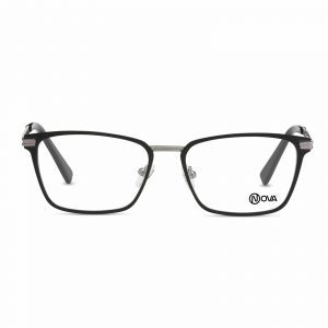 NOVA Full Rim Square Matte Black NVF3418 F01 Men Eyeglasses