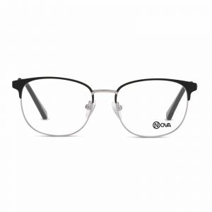 NOVA Full Rim Flyer Matte Black NVF8118 F01 Women Eyeglasses