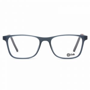 NOVA Full Rim Rover Matte Translucent Black NVF9218 F02 Kids Eyeglasses