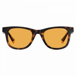 POLAROID Full Rim Square BRWHVNYLL 1016SNEW HJV UNISEX SUNGLASSES
