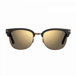POLAROID Full Rim Browline MTT BLACK 2076S 003 MEN SUNGLASSES