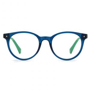 POLAROID Full Rim BLUE GREEN PLD D814 RNB Teens Eyeglasses