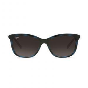 NOVA Full Rim Square Matt Black with Blue NV2618 F02 WOMEN SUNGLASSES