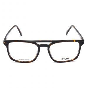 IRUS Full Rim Shiny Brown Demi IR2001 C2 Men Eyeglasses