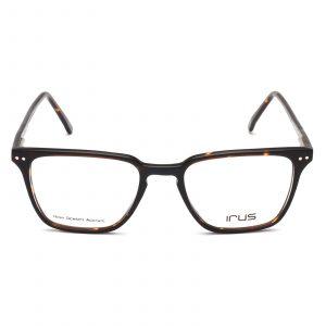 IRUS Full Rim Shiny Brown Demi-Shiny Silver Part IR2004 C2 Men Eyeglasses