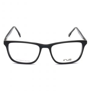 IRUS Full Rim Shiny Black IR2006 C1 Men Eyeglasses