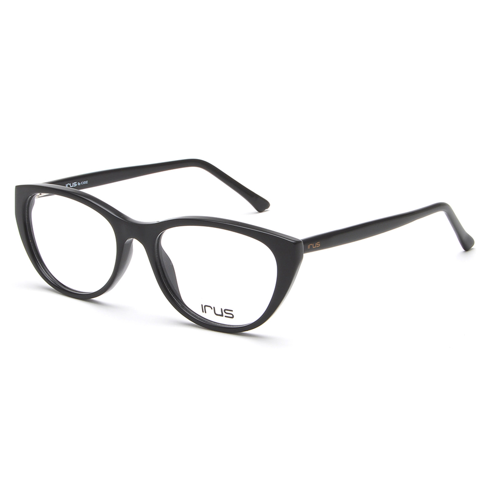 IRUS Full Rim Shiny Black IR2089 C1 Women Eyeglasses - Lenzbuy®