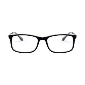 Ray-Ban Full Rim BLACK ON TRANSPARENT 0RX5384I 2034  55 Men Eyeglasses
