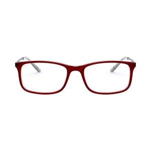 Ray-Ban Full Rim BORDEAUX ON TRANSPARENT 0RX5384I 5965  55 Men Eyeglasses