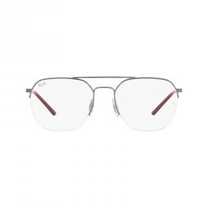 Ray-Ban Half Rim Gunmetal 0RX6444 2502  51 Unisex Eyeglasses