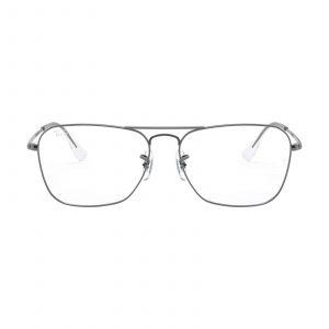 Ray-Ban Full Rim Gunmetal 0RX6536 2502  55 Unisex Eyeglasses