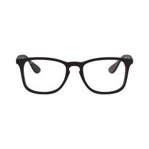 Ray-Ban Full Rim Rubber Black 0RX7074 5364  50 Unisex Eyeglasses