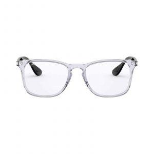 Ray-Ban Full Rim TRANSPARENT 0RX7074 5943  50 Unisex Eyeglasses