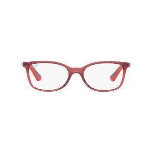 Ray-Ban Full Rim TRANSPARENT RED 0RY1586 3866  47 Unisex Eyeglasses
