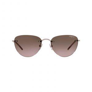 VOGUE Rim Less Irregular Pink Gold 0VO4205SI 51261455 WOMEN SUNGLASSES