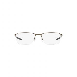 Oakley Half Rim Rectangular SOCKET 5.5 Pewter Frame 0OX3218 32180652 Men Eyeglasses
