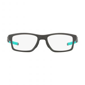 Oakley Full Rim Rectangular CROSSLINK Satin Light Steel 0OX8090 80901253 Men Eyeglasses
